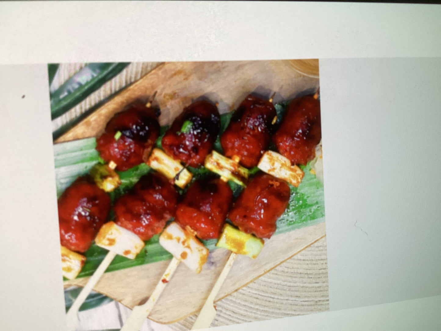 1 Longanisa Skewer $3